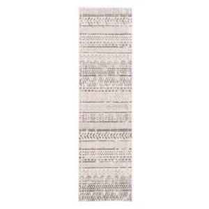 lot 2852 image: Main Street Rugs Lyon Lyn843 Gray 2 x 7 Runner Rug
