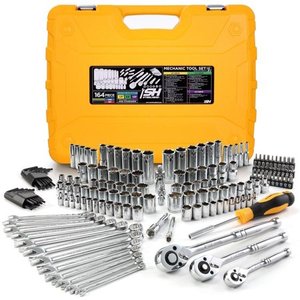 lot 2876 image: STEELHEAD 164-Piece Mechanics Tool &amp Socket Set&nbsp