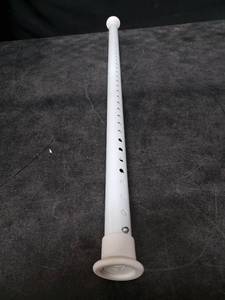 lot 2908 image: Adjustable Spring Tension Rod White