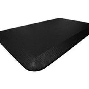 lot 2934 image: SKY MATS Anti-Fatigue Floor Mat - Commercial Grade Comfort Foam - Relieves Foot, Knee, and Back Pain (Midnight Black, 20x32x34-Inch)