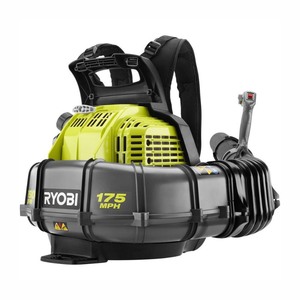 lot 2825 image: Ryobi 2 Cycle 175MPH Gas Powered Leaf Blower
