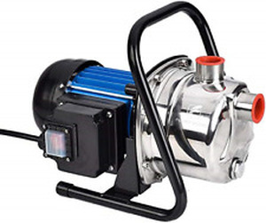 lot 2873 image: Fluentpower 1 Hp Portable Stainless Steel Lawn Sprinkling Pump Electric Water Pump