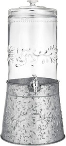 lot 2884 image: Fiddle And Fern 2.11 Gallon Cold Beverage Dispenser