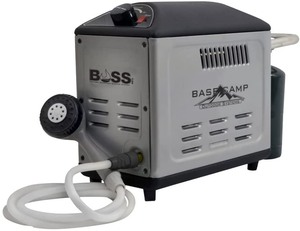 lot 2946 image: Base Camp Outdoor System XB13 Battery Operated Shower System