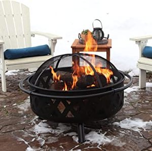 lot 2981 image: Outdoor Firepit, 24 Inches