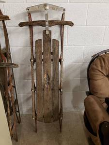 lot 58101 image: Flexible Flyer Antique Sled