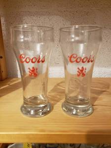 lot 58122 image: Set 2 Coors Glasses
