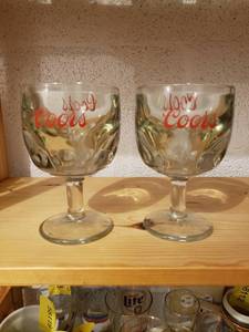 lot 58125 image: Set 2 Coors Glasses