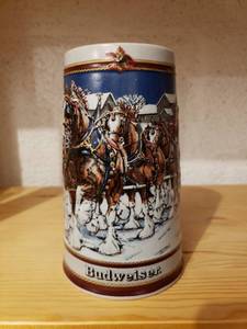 lot 58129 image: 1989 Budweiser Stein