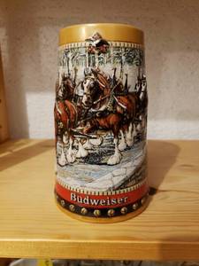 lot 58131 image: 1988 Budweiser Stein