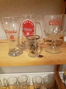 lot 58168 image: Lot of 4 Coors Glasses