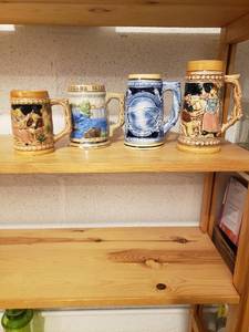 lot 58175 image: Lot 4 Steins