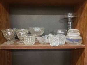 lot 58224 image: Lot of 12 Pieces CrystalClear Glass