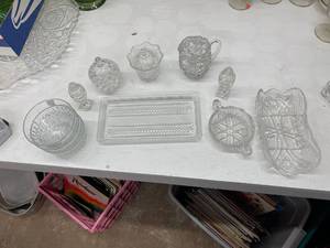 lot 58236 image: cut glass  crystal lot