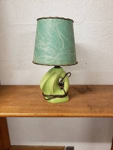 lot 58275 image: Retro Green Lamp