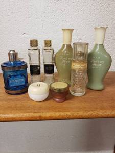 lot 58307 image: Lot of 8 Old Avon Bottles