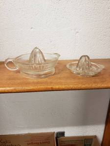lot 58314 image: Lot 2 Antique Juicers