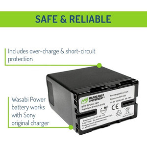 lot 547 image: Wasabi Power Battery for Sony BP U60 and Sony PMW 100 PMW 150 PMW 160 PMW 200 PMW 300 PMW EX1 PMW EX1R PMW EX3