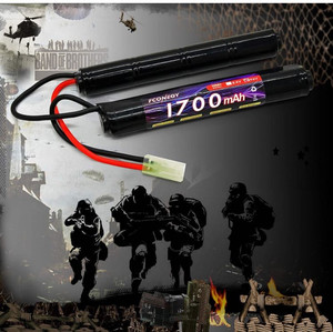 lot 550 image: FCONEGY NiMH Battery 9.6V 1700mAh 8-Cell Nunchuck