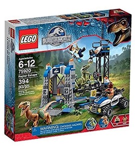 lot 557 image: Lego - Jurassic World Boat escape