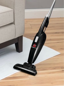 lot 574 image: BISSELL Featherweight Stick Lightweight Bagless Vacuum with Crevice Tool, 2033M, Black