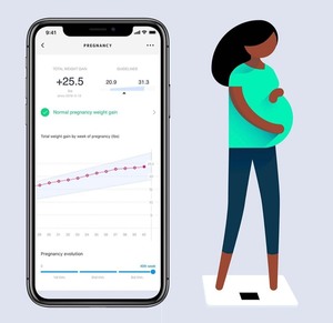 lot 7512 image: Withings Body Cardio �� Premium Wi-Fi Body Composition Smart Scale, Tracks Heart Health, Vascular Age, BMI, Fat, Muscle & Bone Mass, Water %, Digital Bathroom Scale with App Sync via Bluetooth or Wi-Fi
