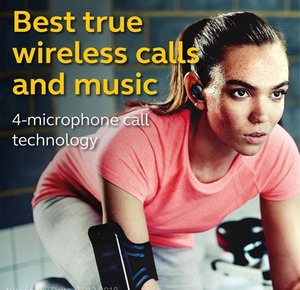 lot 7544 image: Jabra Elite Sport Earbuds �� Waterproof Fitness & Running Earbuds with Heart Rate and Activity Tracker, True Wireless Bluetooth Earbuds with Superior Sound, Advanced Connectivity and Charging Case