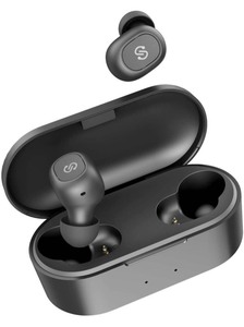 lot 7545 image: SoundPEATS True Wireless Earbuds Bluetooth 5.0 Earphones with Built in Mic Stereo Headphones in-Ear, Deep Bass, Binaural Calls, One-Step Pairing, 35 Playtime, Upgraded TrueFree Plus