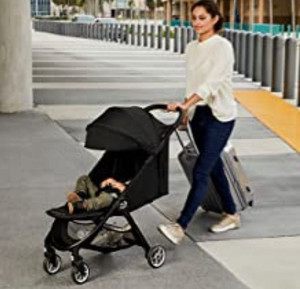 lot 165 image: Baby Jogger City Tour 2 Ultra-Compact Travel Stroller, Seacrest