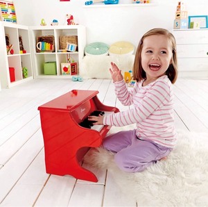 lot 246 image: Hape Playful Piano Kids Musical Wooden Instrument Multicolor, L 13, W 9.8, H 11.8 inch