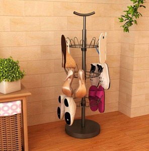 lot 7573 image: Household Essentials 3-Tier Revolving Shoe Tree