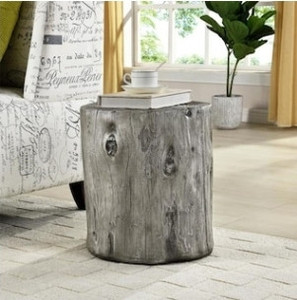 lot 50007 image: Firstime and Co Arbor log table ( retail $100)