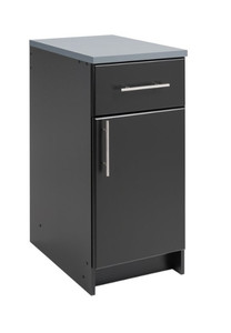 lot 50011 image: Prepac Black Elite 16 Base Cabinet( retail $175)