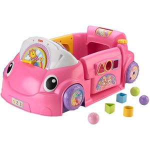 lot 50035 image: Fisher-Price Laugh & Learn Crawl Around Car - Pink