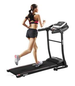 lot 50074 image: Merax W501 Classic Style Folding Electric Treadmill Home Gym Motorized Running Machine