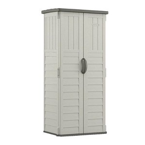 lot 50078 image: Suncast - Resin Versatile Vertical Storage Shed Building