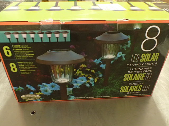 lot 1113 image: (8) LED Solar Walkway Lights