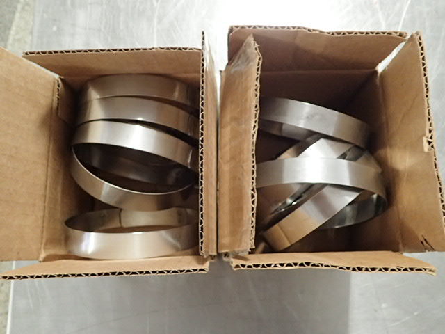 lot 1114 image: 2 Boxes of Stainless Steel T-Bolt Hose Clamps