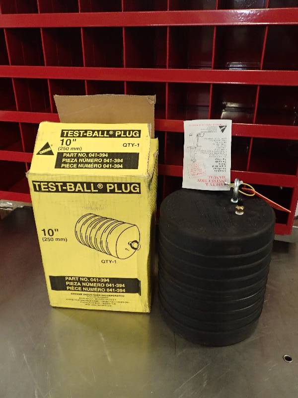 lot 1247 image: 10 Test-Ball Plug