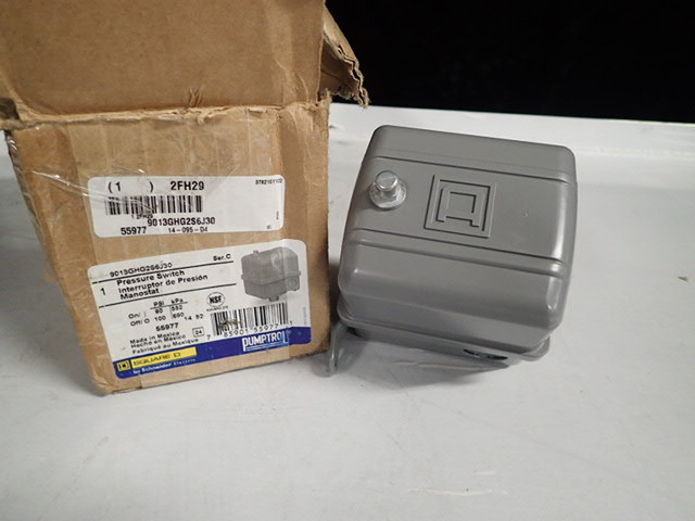 lot 1267 image: Square D Pressure Switch