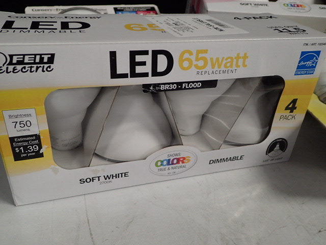 lot 1274A image: Lot of LED Lightbulbs
