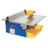 lot 1291 image: Portable Tile Saw Wet Cut Electric 7 Inch Blade - GR0152039