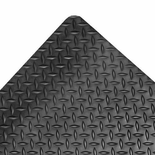 lot 1293 image: Antifatigue Mat 3 feet x 5 feet Black PVC - GR0532489