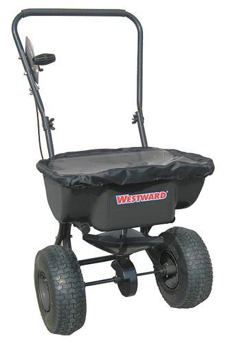 lot 1295 image: Broadcast Spreader 60 lb. Pneumatic - GR0003730