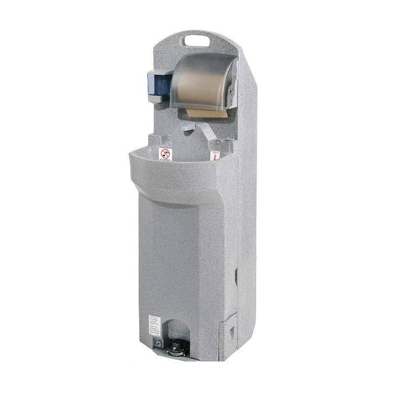 lot 1075 image: Polyethylene Portable Wash Station, Without Faucet, Floor Mounting Type