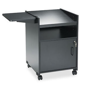 lot 1108 image: Safco Products 8927BL Projector AV Stand, Black