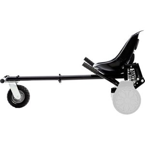 lot 10015 image: Jetson JetKart 2.0 Universal Hoverboard Go-Kart Attachment, Fits Most Hoverboards (6.5�� �� 10��), Black
