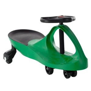 lot 10027 image: Zigzag Cars 80-1277GR Wiggle Movement to Steer Zigzag Car for Toddlers & Kids, Green
