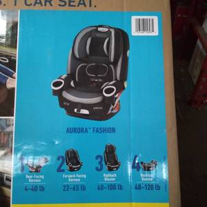 lot 10119 image: Graco 4Ever DLX All-In-One Convertible Car Seat - Aurora