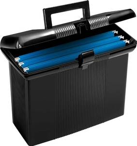 lot 10180 image: PENDA FLEX PORTABLE FILE BOX IN BLACK